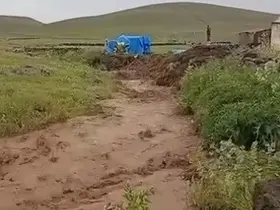 Meteoroloji uyarmıştı: Kağızman’da sel
