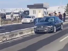 Metrelerce havaya fırlayan yaya hayatını kaybetti, kaza anı kameraya yansıdı
