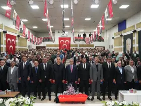 MHP Aşkale ilçe kongresi tamamlandı: Yeni Başkan Raci Gürcan Malli oldu

