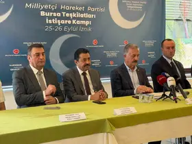 MHP Bursa teşkilatları İznik’te kampa girdi
