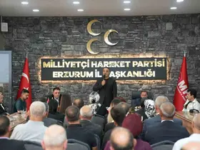 MHP Erzurum’da büyük il kongresi için düğmeye basıldı
