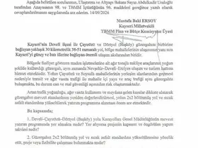 MHP’li Ersoy; Develi - Çayırözü- Dörtyol ulaşım güvenliğini meclise taşıdı
