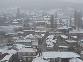 Mihalıcçık beyaza büründü
