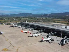 Milas-Bodrum havalimanı 7 ayda 2 milyon 349 bin yolcuya hizmet verdi
