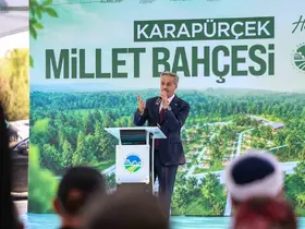 Millet Bahçesi temeli atılırken aynı ilçeye termal tesis müjdesi verildi
