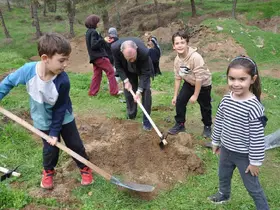 Milli Ağaçlandırma Günü’nde Salihli’de 600 fidan toprakla buluştu
