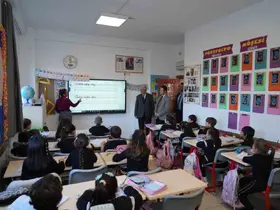 Milli Eğitim Müdürü Çay, Muğla Teknoloji Kolejinde incelemelerde bulundu
