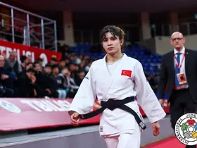 Milli judocu Tuğçe Beder, Tiflis Grand Slam’de altın madalya kazandı

