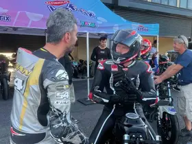 Milli motosikletçiler ve oyuncu Kıvanç Tatlıtuğ Kocaeli’de piste çıktı
