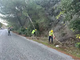 Milli Park’ta risk azaltma çalışmaları sürüyor
