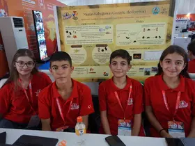 Minik kaşiflerin parlak fikirleri TEKNOFEST’İN gözdesi oldu
