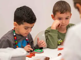 Minik şeflerden ‘yılbaşı’ kurabiyeleri
