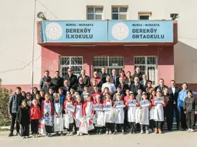 Minik Şeflerle Zeytinli Tarifler’in ilk durağı Dereköy İlköğretim Okulu oldu
