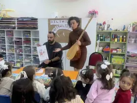 Minik yürekler dilin ve kültürün izinde

