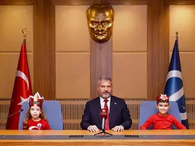 Minikler 23 Nisan’ı coşkuyla kutladı

