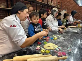Minikler Gastro Sincan’da kurabiye yaptı
