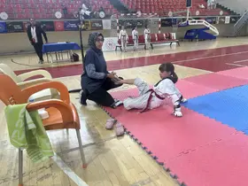 Minikler Taekwondo İl Müsabakaları yapıldı
