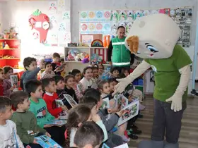 Miniklere sıfır atık eğitimi verildi
