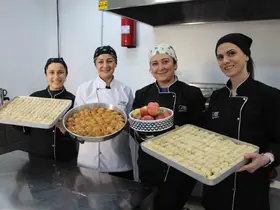 Misket elma tadında baklava
