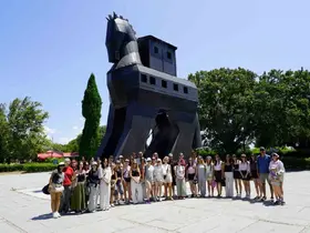 Mitolojiden geleceğe: Dört ülkeden gençler Troya’yı yeniden tasarladı
