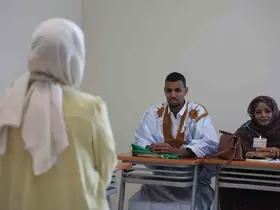 Moritanyalı öğrenciler Konya’da Türkçe öğreniyor