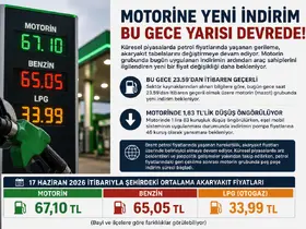 Motorine indirim geldi, bir indirim daha yolda! Konya’da fiyatlar değişiyor