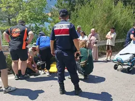 Motosiklet ile minibüs çarpıştı: Motosiklet sürücüsü hayatını kaybetti
