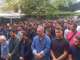 Motosiklet kazasında hayatını kaybeden genç son yolculuğuna uğurlandı
