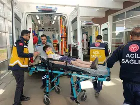 Motosikletin çarptığı bisikletli çocuk yaralandı
