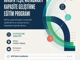 MTSO’dan KOBİ ve danışmanlara yeşil dönüşüm eğitimi
