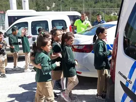 Mudurnu’da öğrencilere polis sevgisi aşılandı
