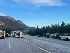 Muğla-Denizli karayolunda kaza: 5 yaralı
