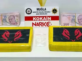 Muğla’da 2 kilo kokain ele geçirildi
