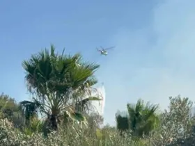 Muğla’da ekipler 3 bölgede alevlerle mücadele ediyor
