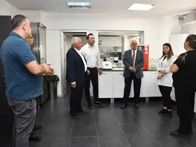 Mülkiye Başmüfettişi Şahin, Aydın Ticaret Borsası Laboratuvarı’nı inceledi
