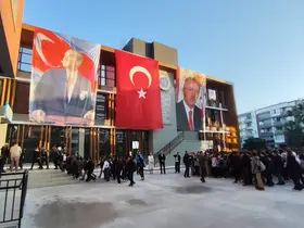 Münire Bayer Ortaokulu’nda bugün ilk ders zili çaldı
