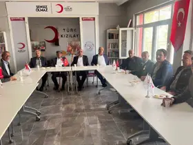 Muradiye Kızılay Şubesi gazileri ağırladı
