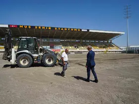Muş Şehir Stadı’na 59 milyon liralık dev yatırım
