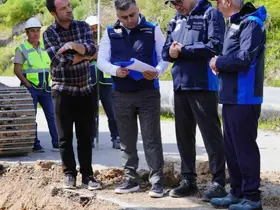 MUSKİ Genel Müdürü Şengül Bodrum’daki çalışmaları inceledi
