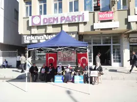 Muş’ta annelerin evlat nöbeti devam ediyor
