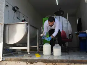 Muş’ta çiğ süt soğuk zincir projesi hayata geçti
