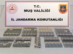 Muş’ta kaçak sigara operasyonu
