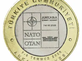 NATO Zirvesi’ne özel madeni para
