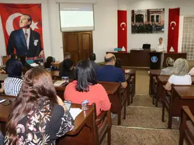 Nazilli Belediyesi personeline Resmi Yazışmalar Eğitimi verildi
