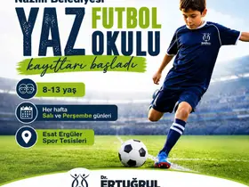 Nazilli Belediyesi Yaz Futbol Okulu kayıtları başladı
