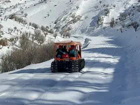 Nemrut Dağı eteklerinde hasta kurtarma operasyonu
