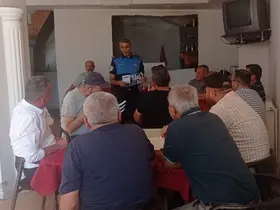 Niğde polisi vatandaşları dolandırıcılığa karşı bilgilendirdi
