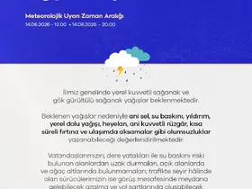Niğde Valiliği’nden kuvvetli yağış uyarısı
