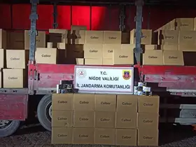 Niğde’de 8 milyon 800 bin kaçak sigara ele geçirildi
