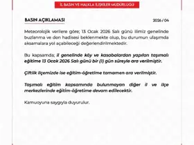 Niğde’de buzlanma nedeniyle taşımalı eğitime 1 gün ara verildi
